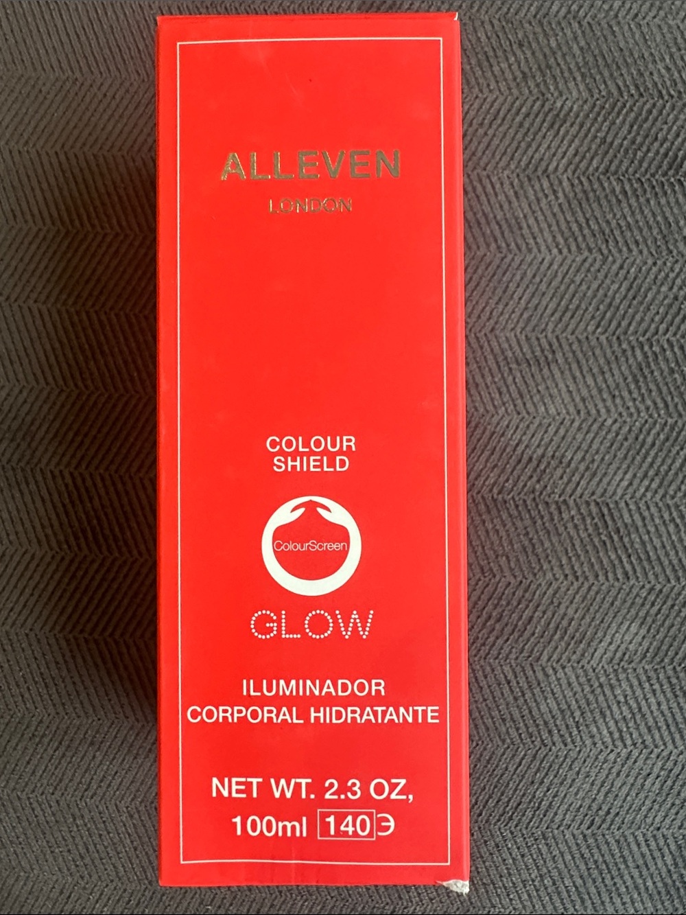Celebrity Loved ALLEVEN London Glow Colour Shield Body Highlighter SAND